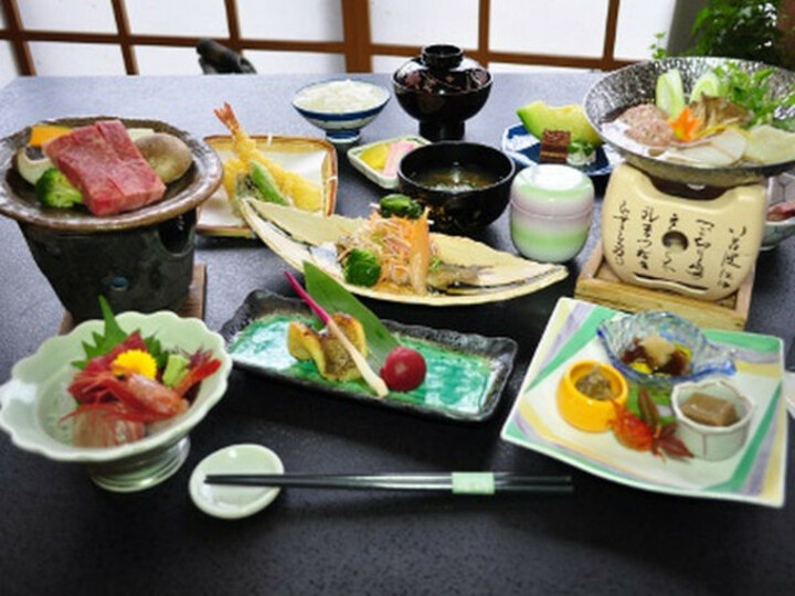 春夏の竹会席