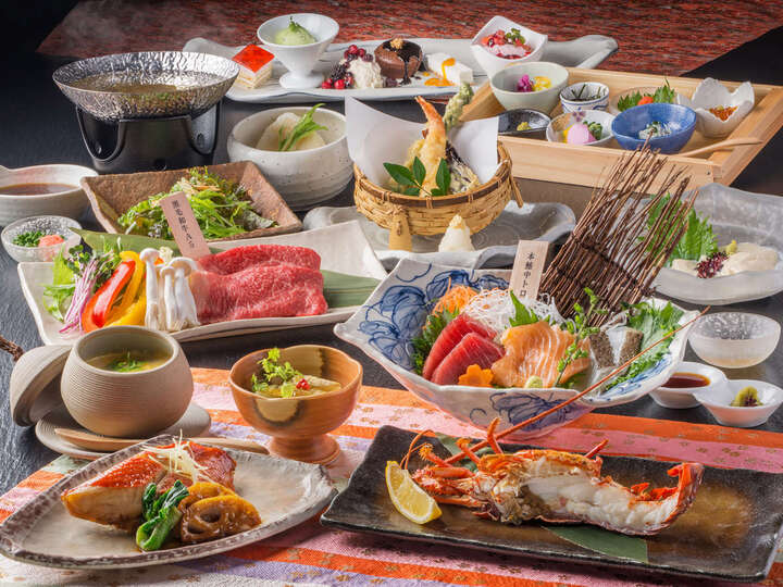 季節を感じる豪華会席料理