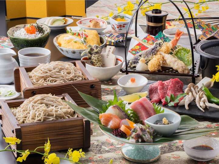 当館自慢の蕎麦御膳
