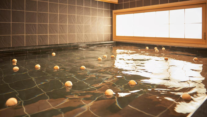 美肌と保湿効果のナノ水大浴場で、ゆったりと旅の疲れをお流しください。