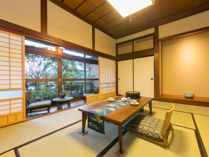 山桑の部屋　１階和室　２階寝室　　maisonette type