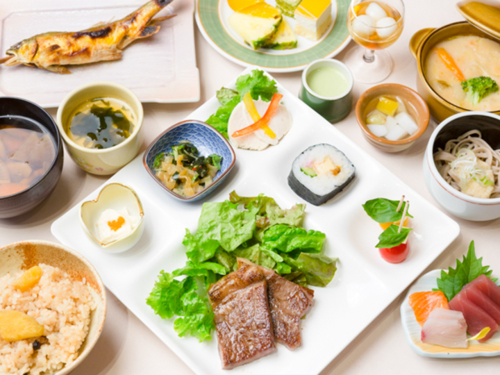 ビュッフェ（夕食例）