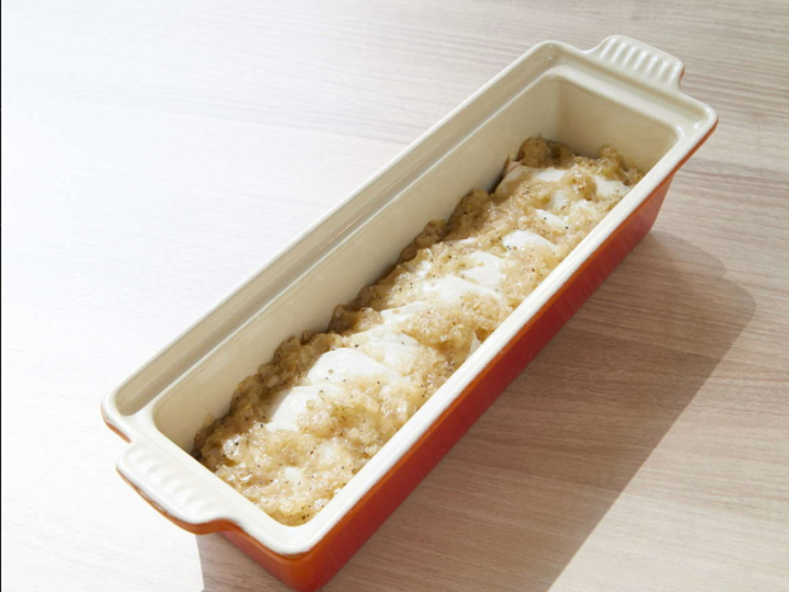 【ごちそう野菜の朝ごはん】とろとろの玉ねぎが味わいに彩りを添える、蒸し鶏の葱塩ソース