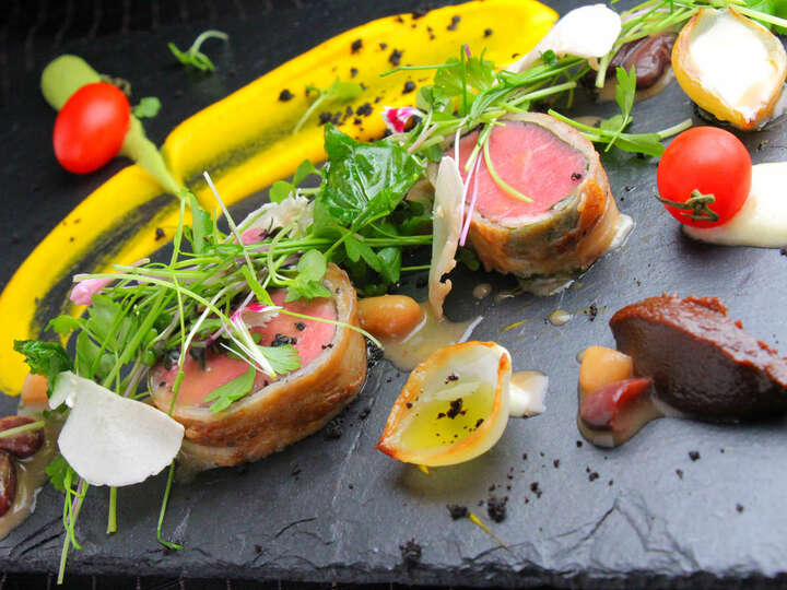 フランス料理　バンボシュール　シェフおまかせ一例