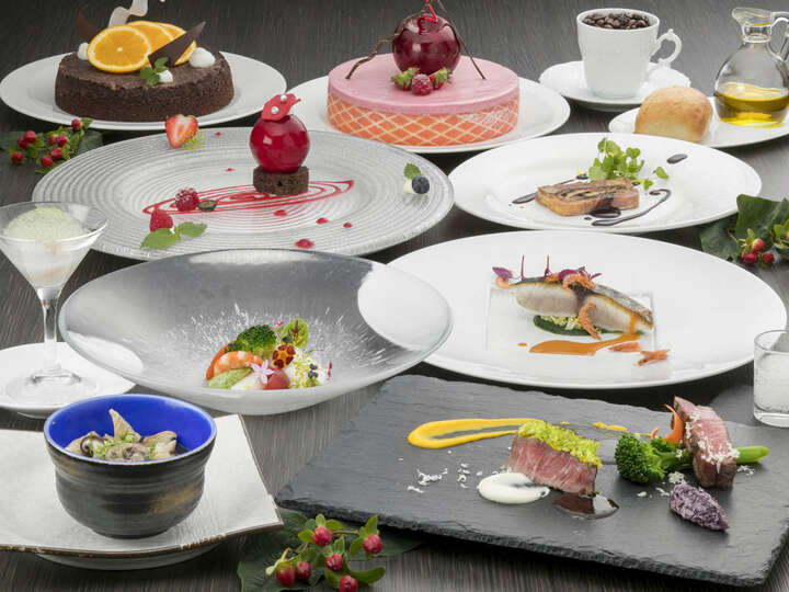 フランス料理　冬の雪月花コースイメージ　3月初旬頃迄