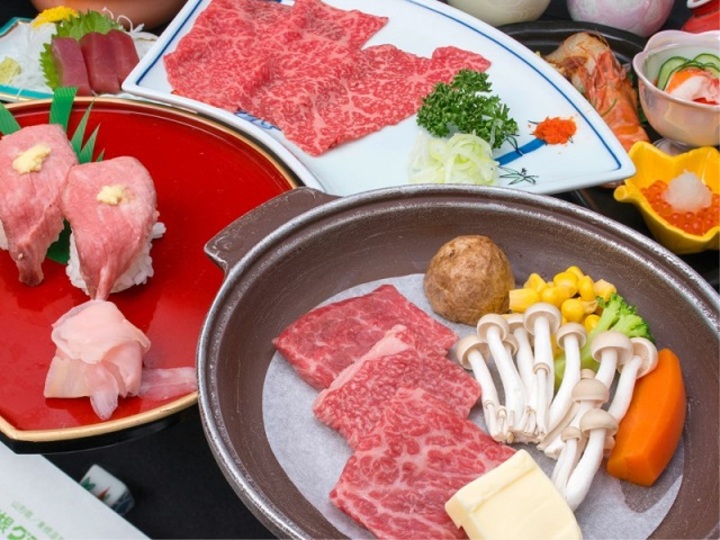 地元山形の美味しい牛肉を様々なメニューで♪