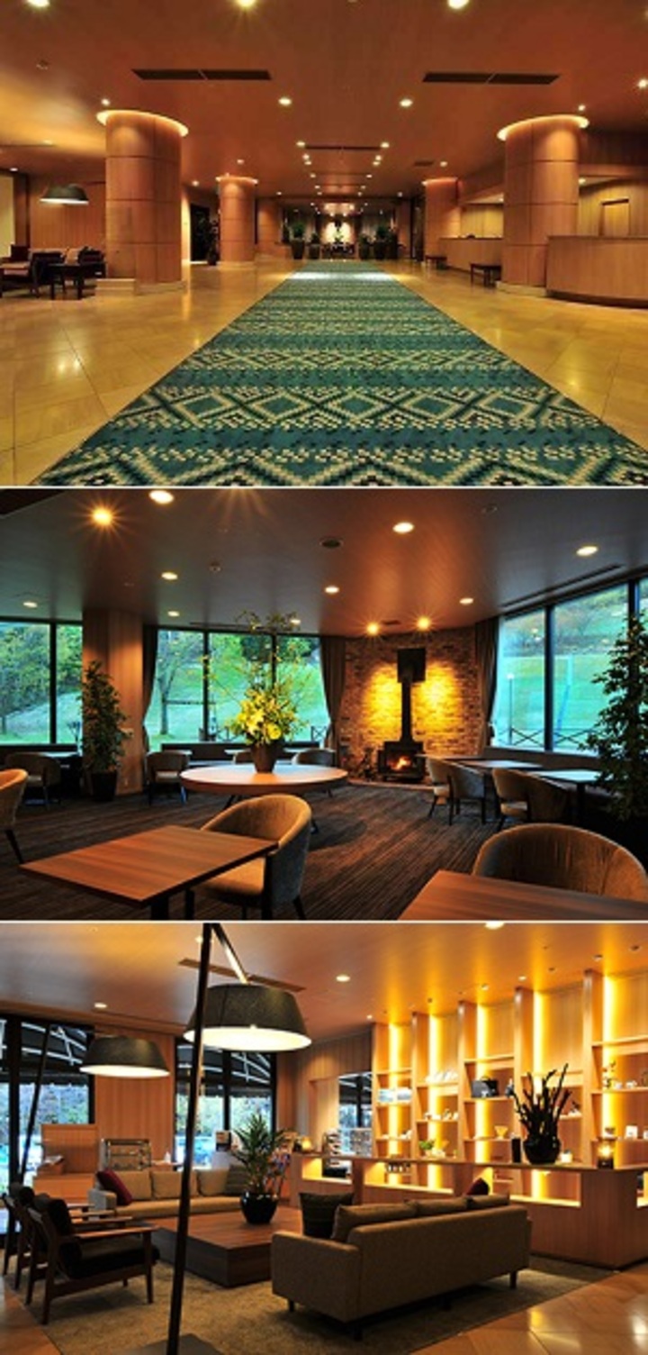 御客様の御到着を御迎えするロビー