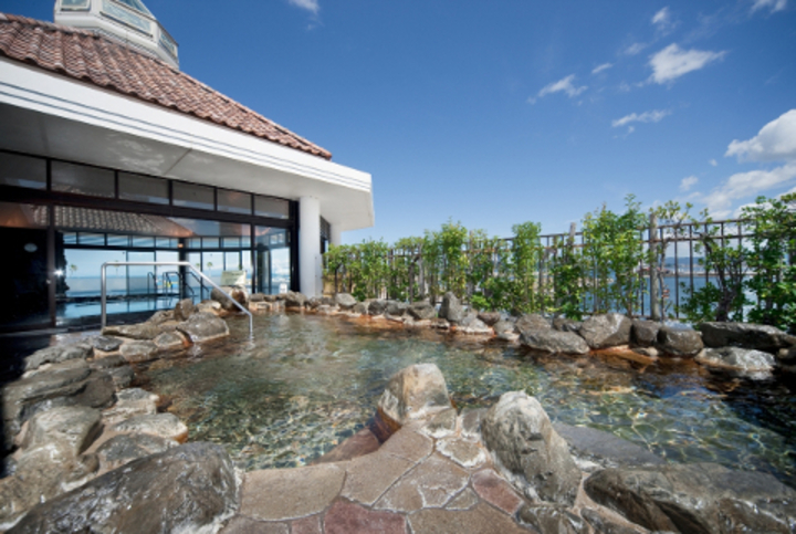 和歌山マリーナシティホテル（和歌山市）天然紀州黒潮温泉内の岩盤浴が一回無料