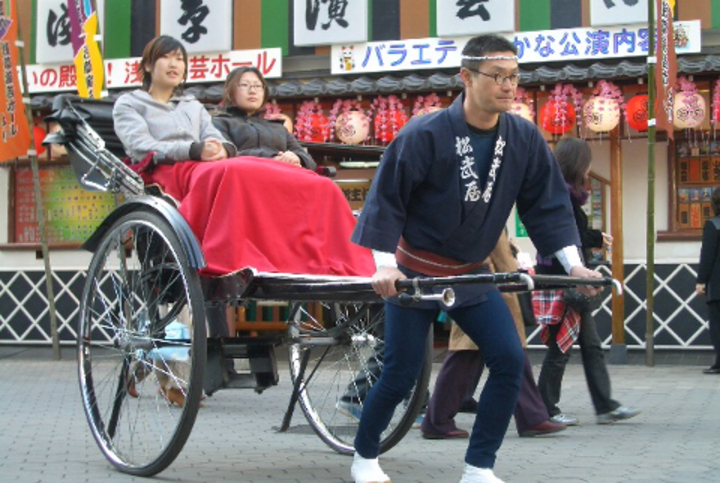 浅草　松武屋（東京都 台東区）1度は乗ってみたい、浅草観光の人力車体験ツアー